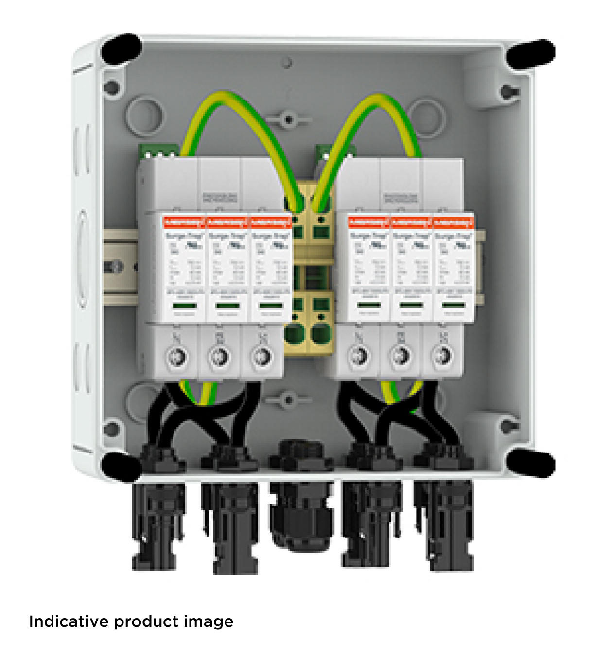 Mersen Photovoltaik-Stringbox 2 MPP 1000V Typ 1+2 PVBT12-1000V-BH-213