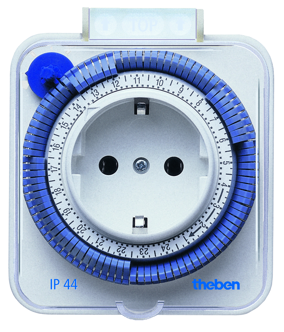 Theben Zeitprogrammstecker TIMER 26-IP44 ws
