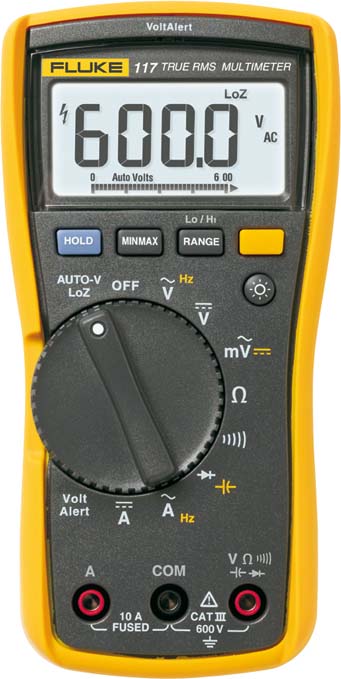 Fluke Echteffektiv-Multimeter FLUKE-117 EUR