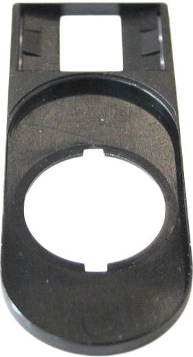 10 STK Eaton (Moeller) Tastenzusatzschildträger o.Sch.doppelt M22S-STDD-X