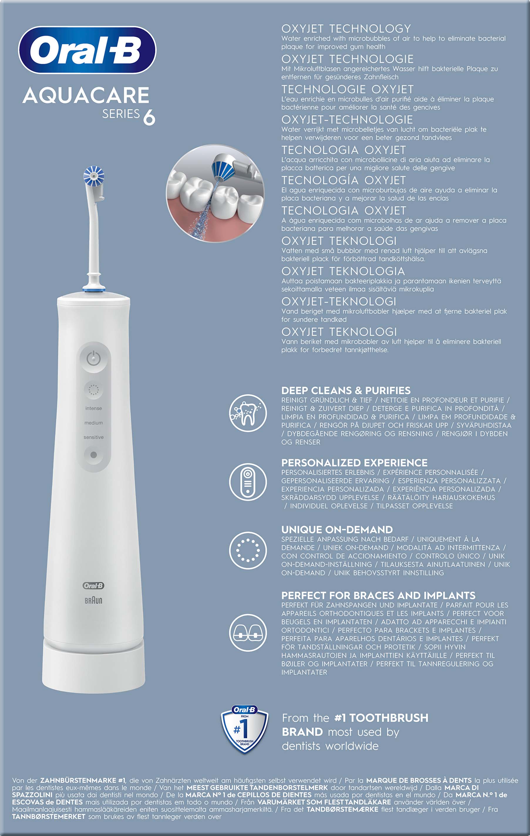 Procter&Gamble Braun Munddusche AquaCare 6 ws
