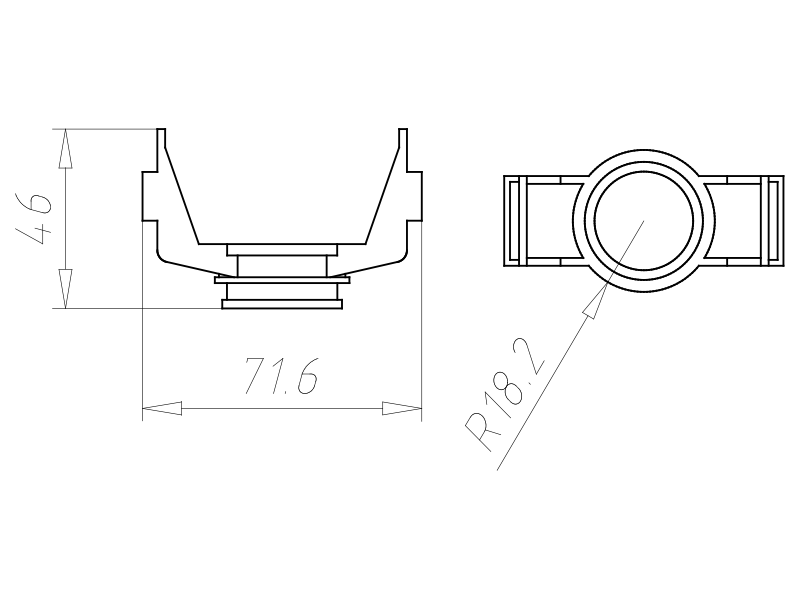 Kaiser Betonbau Prefix-Adapter 1-tlg.D=25mm 1211-25