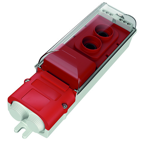 Mennekes Erdkabel-Übergangskasten 2xD01(E14) >400V 10896