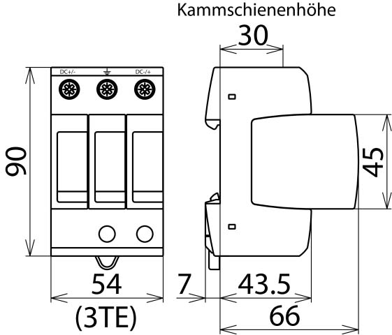 DEHN ÜS-Ableiter DEHNguard  DG M YPV SCI 1000