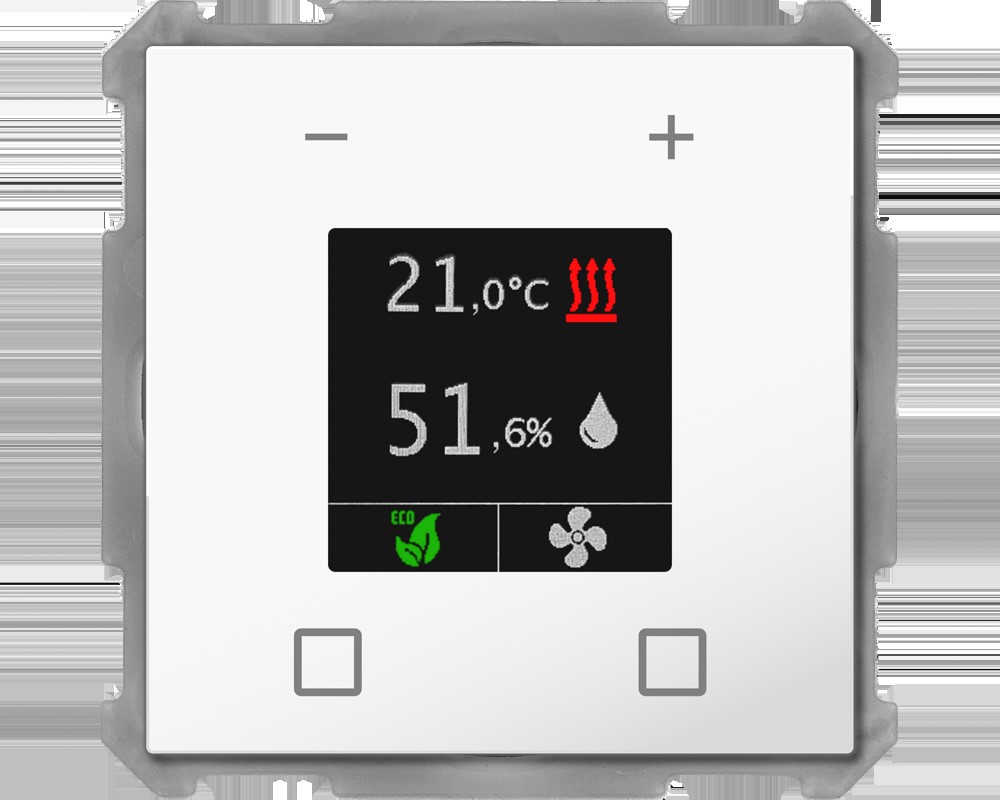 MDT technologies Raumtemperaturregler Smart studioweiß/glänzend SCN-RTR63S.01