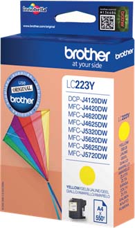 Brother Tintenpatrone gelb LC-223Y