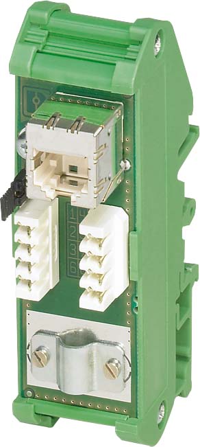 Phoenix Contact Patchpanel Cat.5e Hutschienenmontage FL-PP-RJ45-LSA