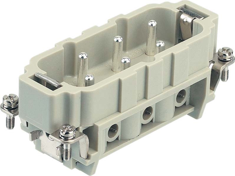 Harting Schraubanschluss Han 6HsB-Stifteinsa. 09310062601