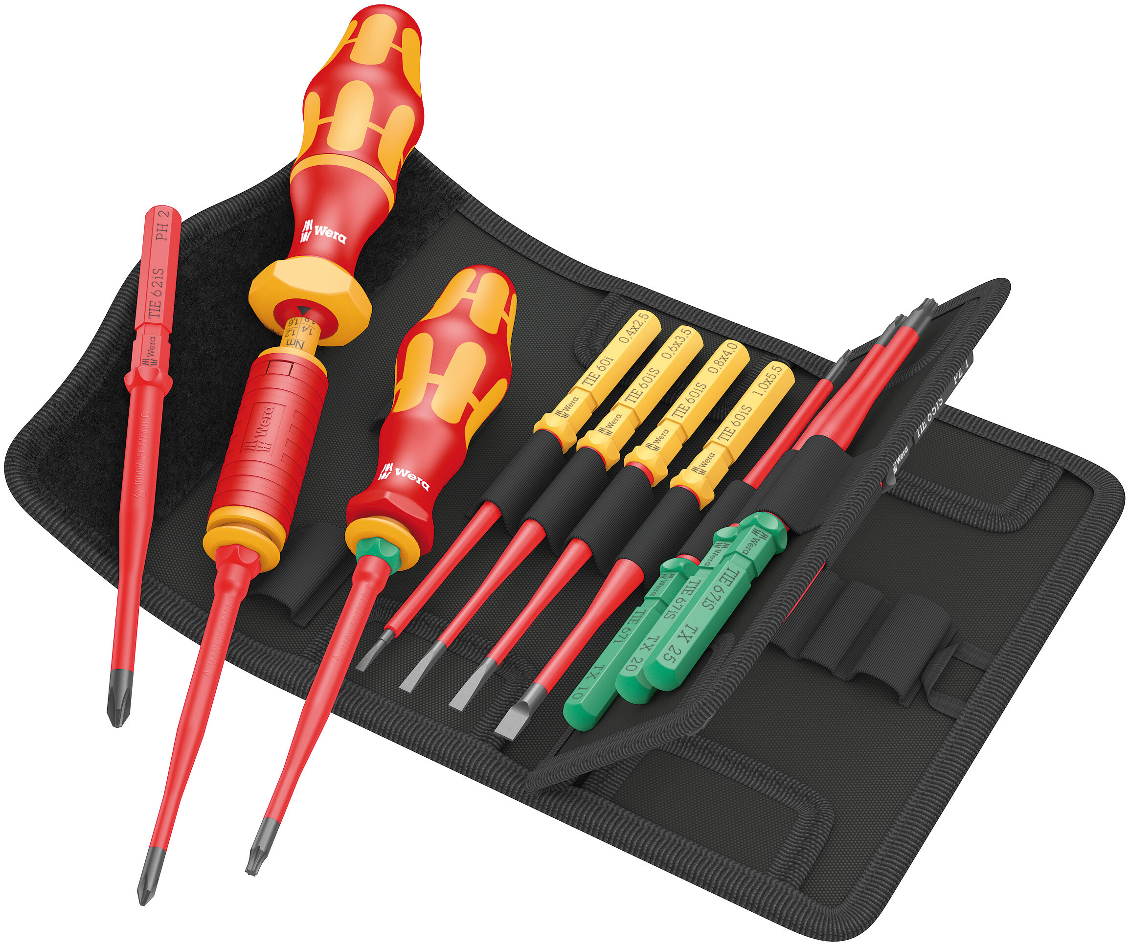 Wera Werk Kraftform Kompakt VDE Tor. Tool Finder, 16-tlg 05006609001