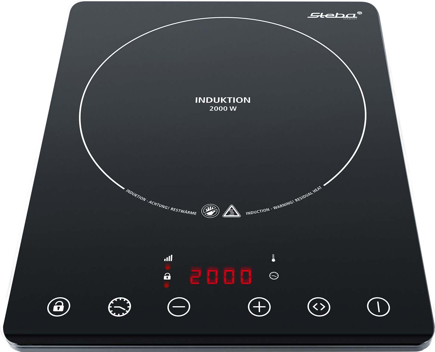 Steba Induktionskochfeld IK 65 SLIM sw
