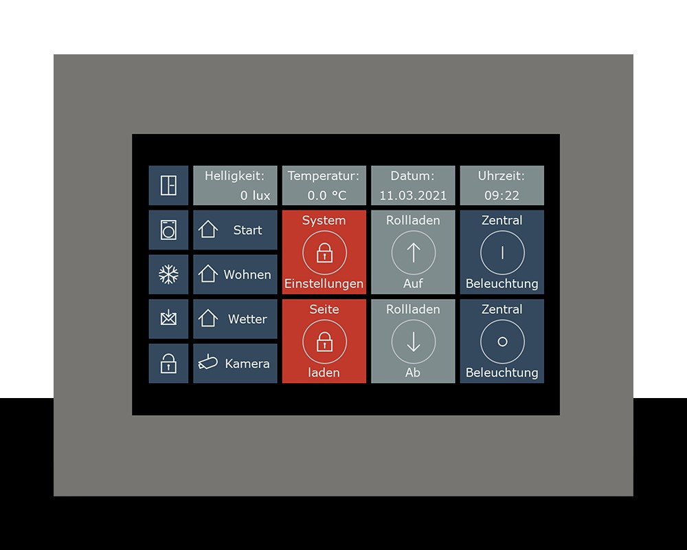 MDT technologies Touchpanel VisuControl Größe 7Zoll/17,7 cm VC-0701.04