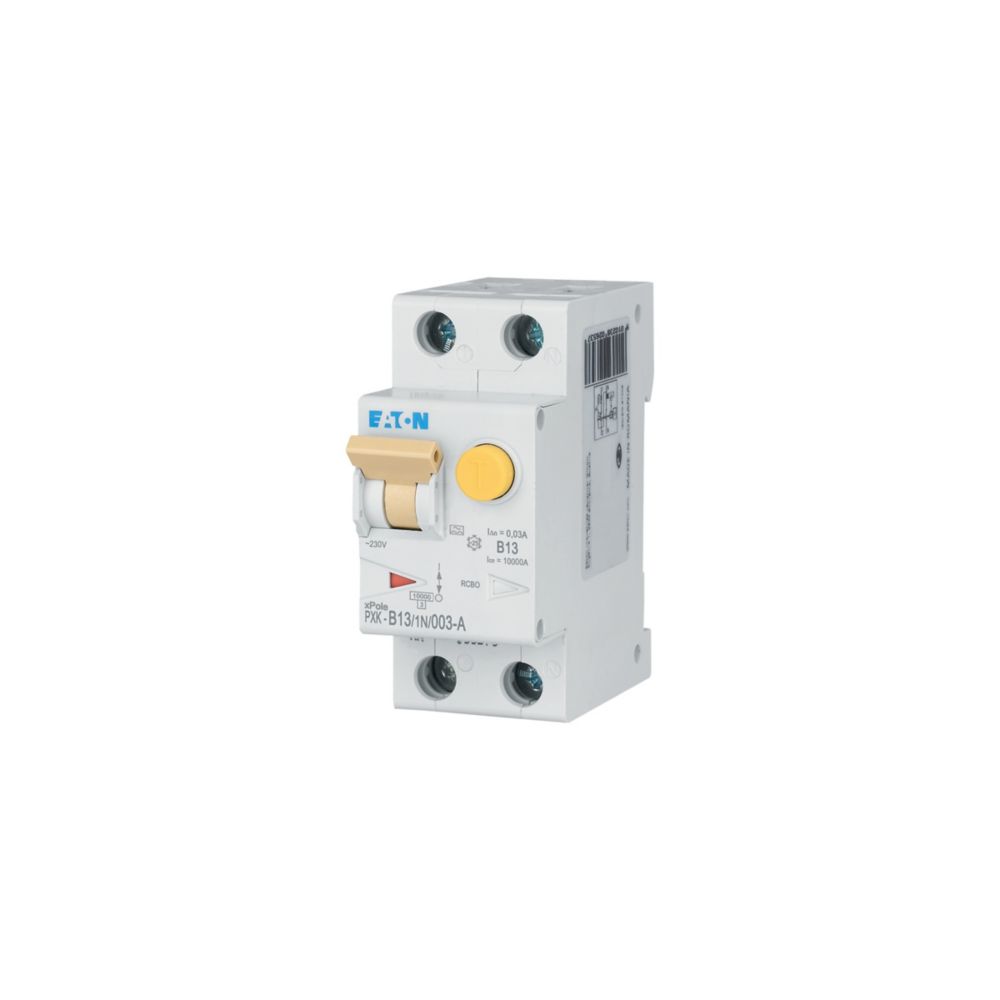 Eaton (Installation) FI/LS-Kombischalter B 13A 1p+N, 30mA PXK-B13/1N/003-A