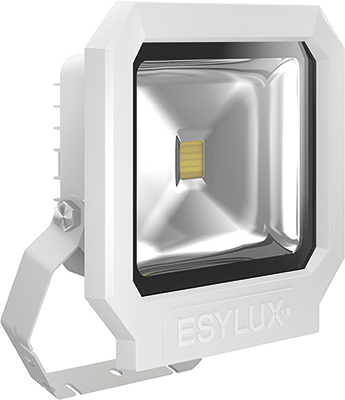 ESYLUX ESYLUX LED-Strahler ADF 3000K m.MontBügel ws SUNOFLTR5100830WH