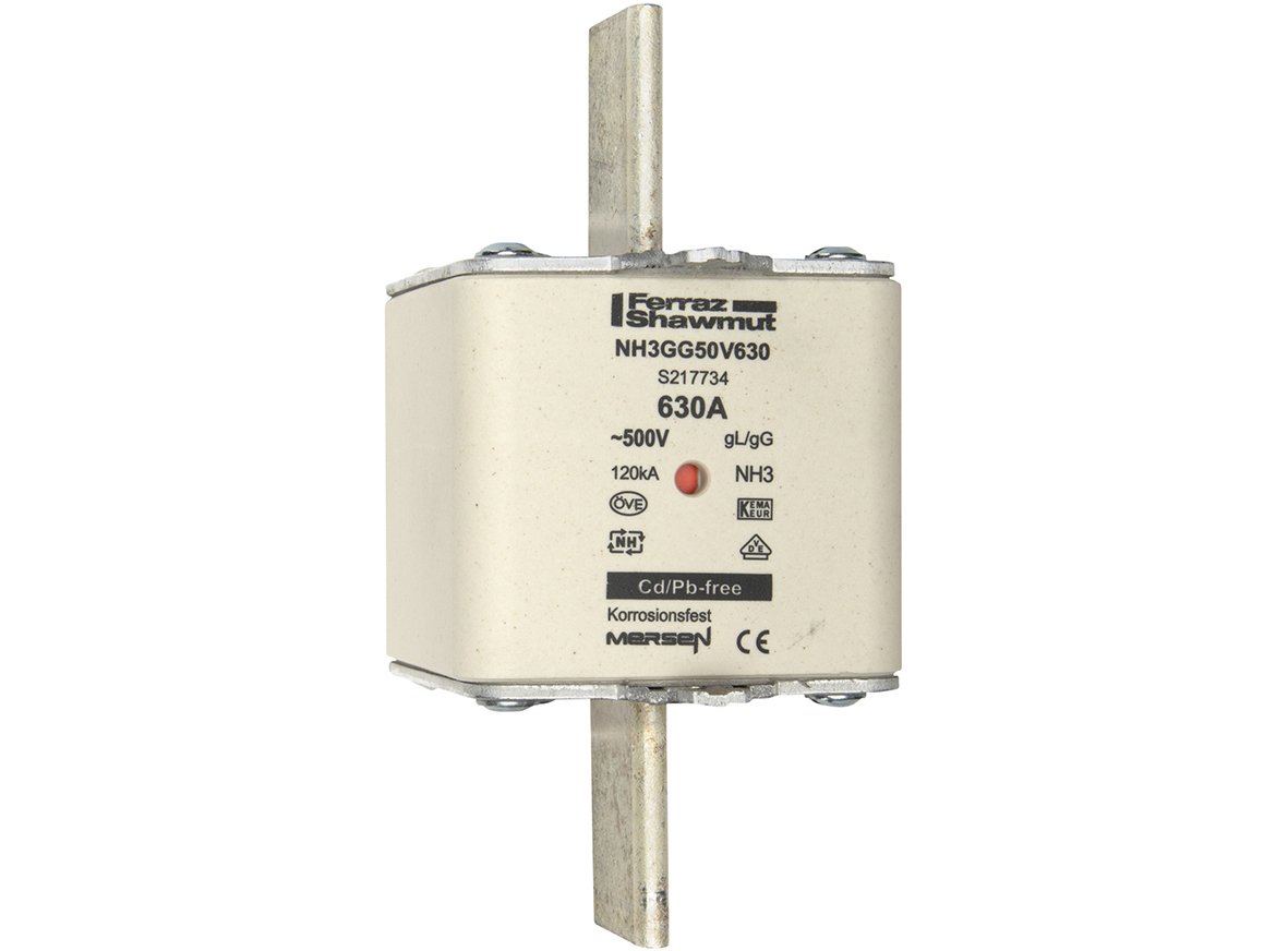Mersen NH-Sicherungseinsatz SF Gr.3 gG 630A/500V KM NH3GG50V630
