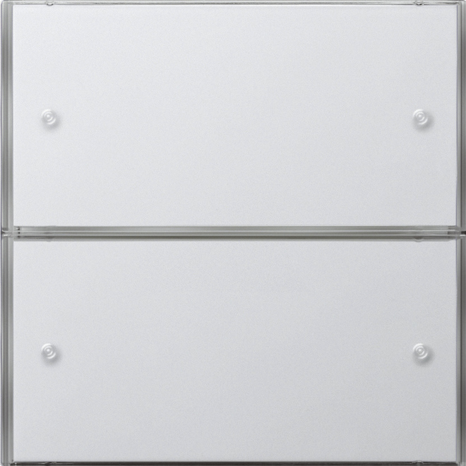 Gira KNX Tastsensor 3 Komfort 2-fach, rws 2032112