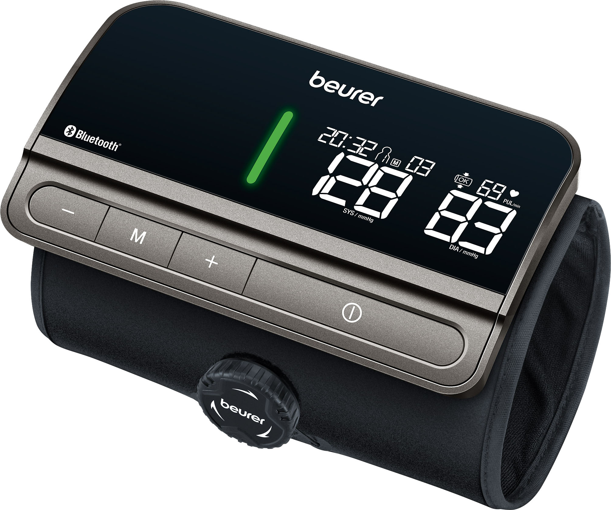 Beurer Blutdruckmessgerät Oberarmmessung BM 81 easyLock BT