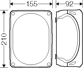 Hensel Kabelabzweigkasten 0,5-10 qmm 3phasig DK 1610 P