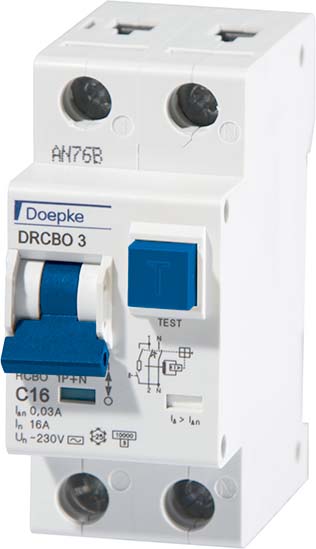 Doepke FI/LS-Kombination  DRCBO3 C16/0,03/1N-A