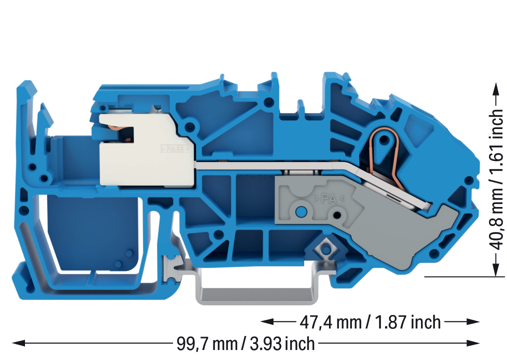 WAGO GmbH & Co. KG N-Trennklemme 2016-7714 WAGO GmbH & Co. KG N-Trennklemme 2016-7714