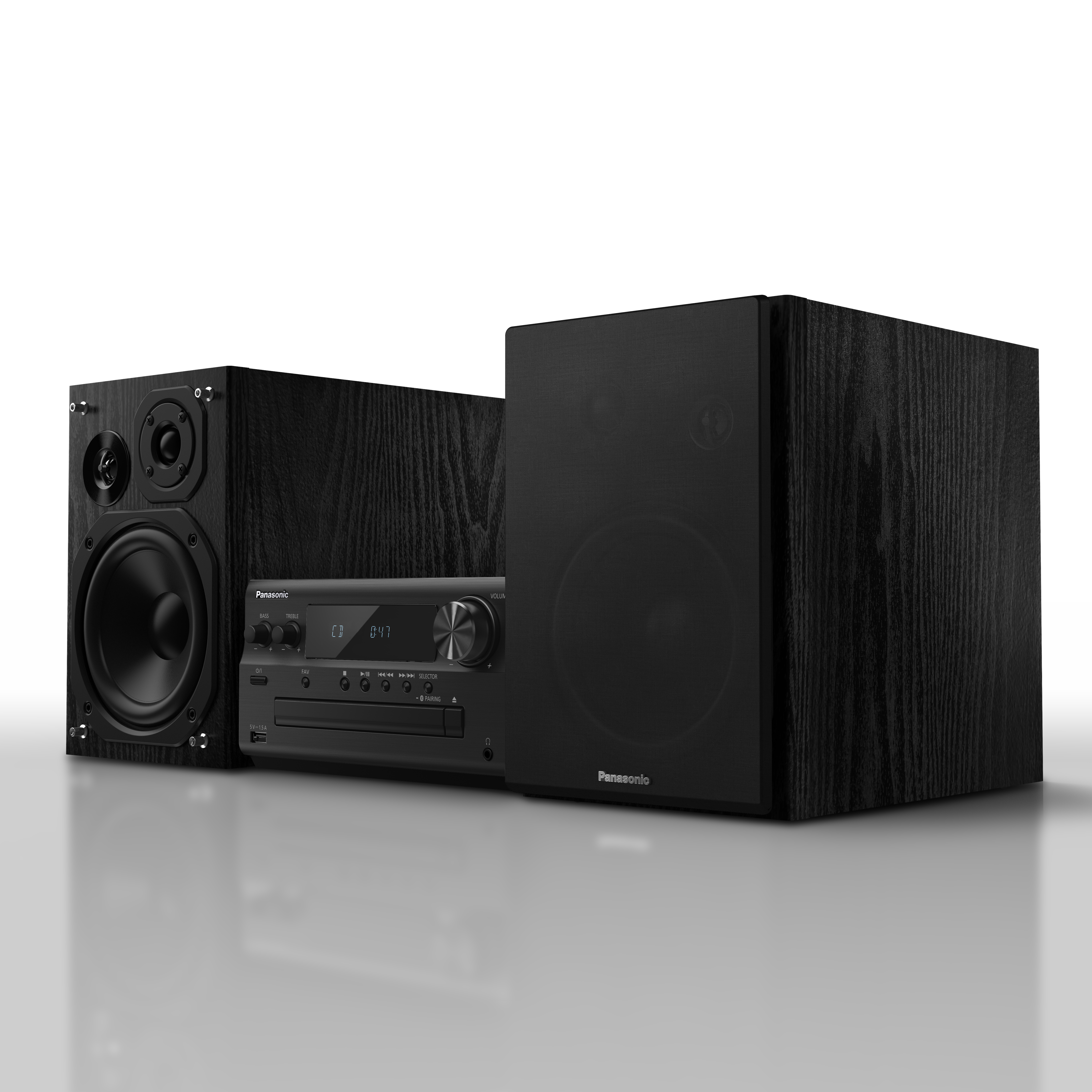 Panasonic Deutsch.CE Micro-HiFi-System DAB+ SCPMX802EK sw