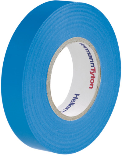 HellermannTyton PVC Isolierband blau Flex 15-BU15x10m