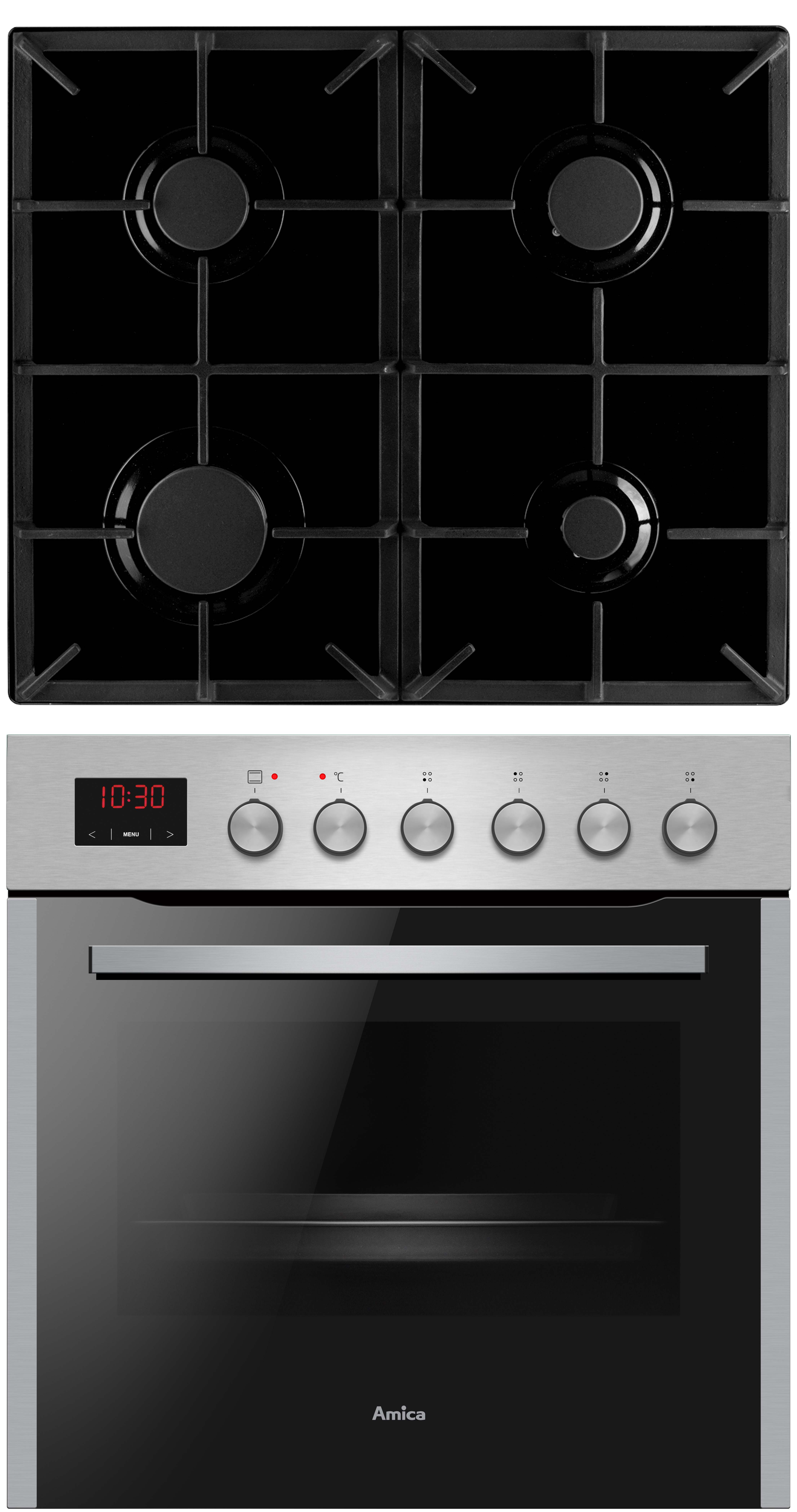 Amica EB-Gas-Herdset FineDesign EHEG 934 112 E