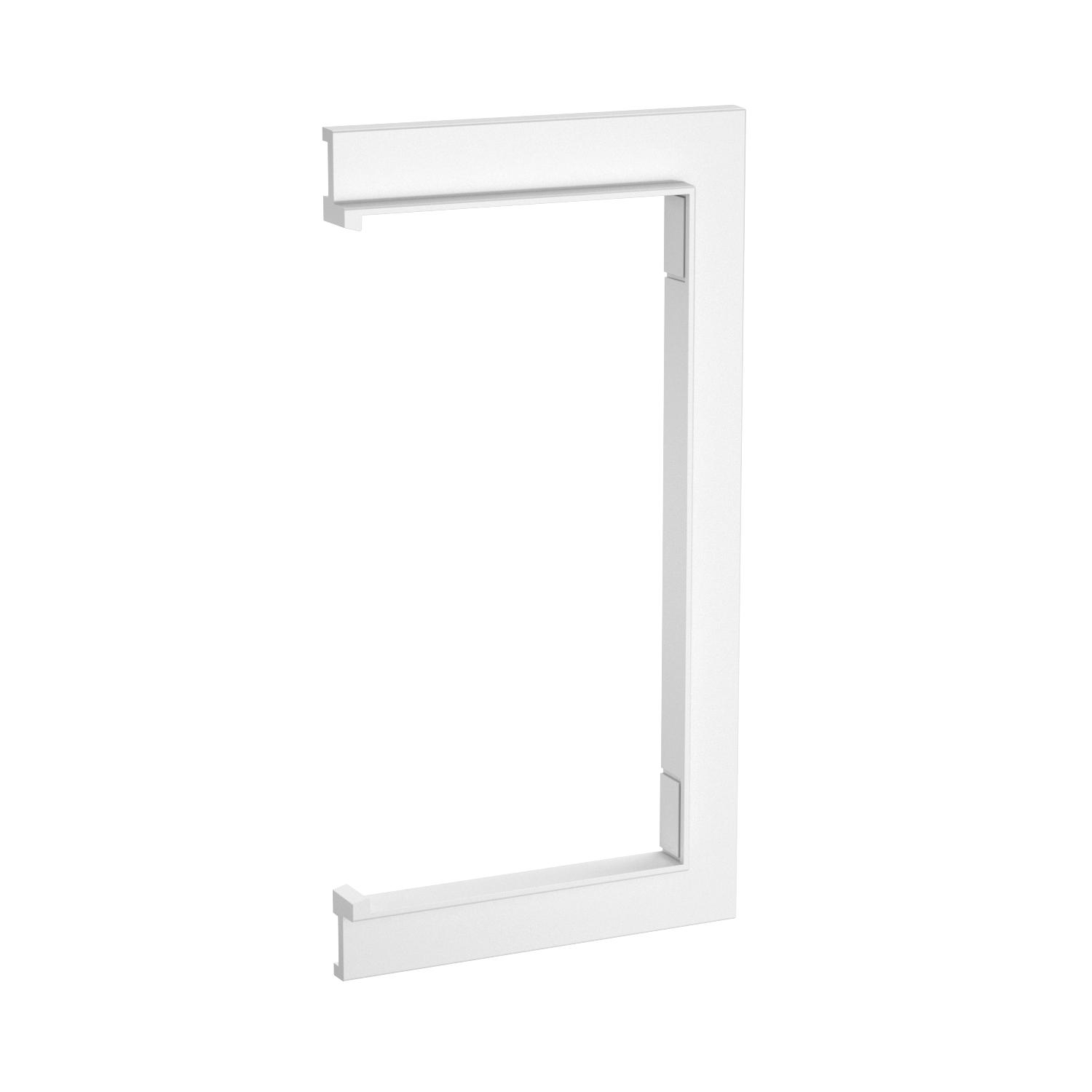 Rehau SIGNA BASE Wandabdeckr. 70x130, RAL9010 BRK WA70130 rws