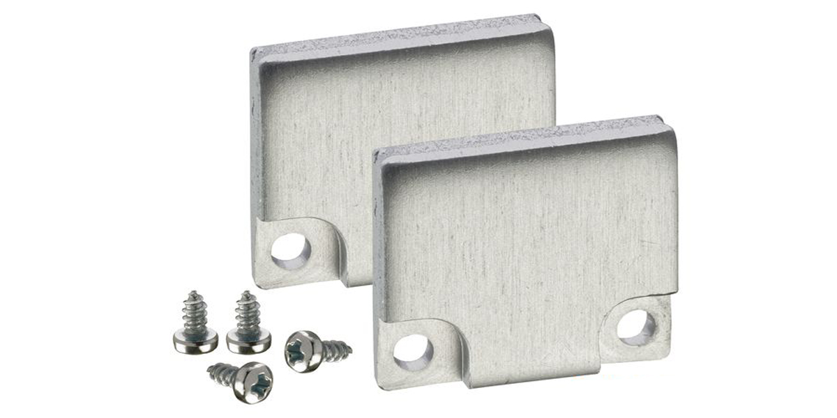 Barthelme Endkappen-Set Alu hoch für BARdolino Profil 62398613