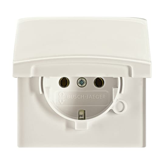 Busch-Jaeger Schuko-Steckdoseneinsatz IP44 weiß 20 EUGK-32-101