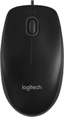 MediaCom-IT Maus USB,800dpi,3Tasten B100 sw