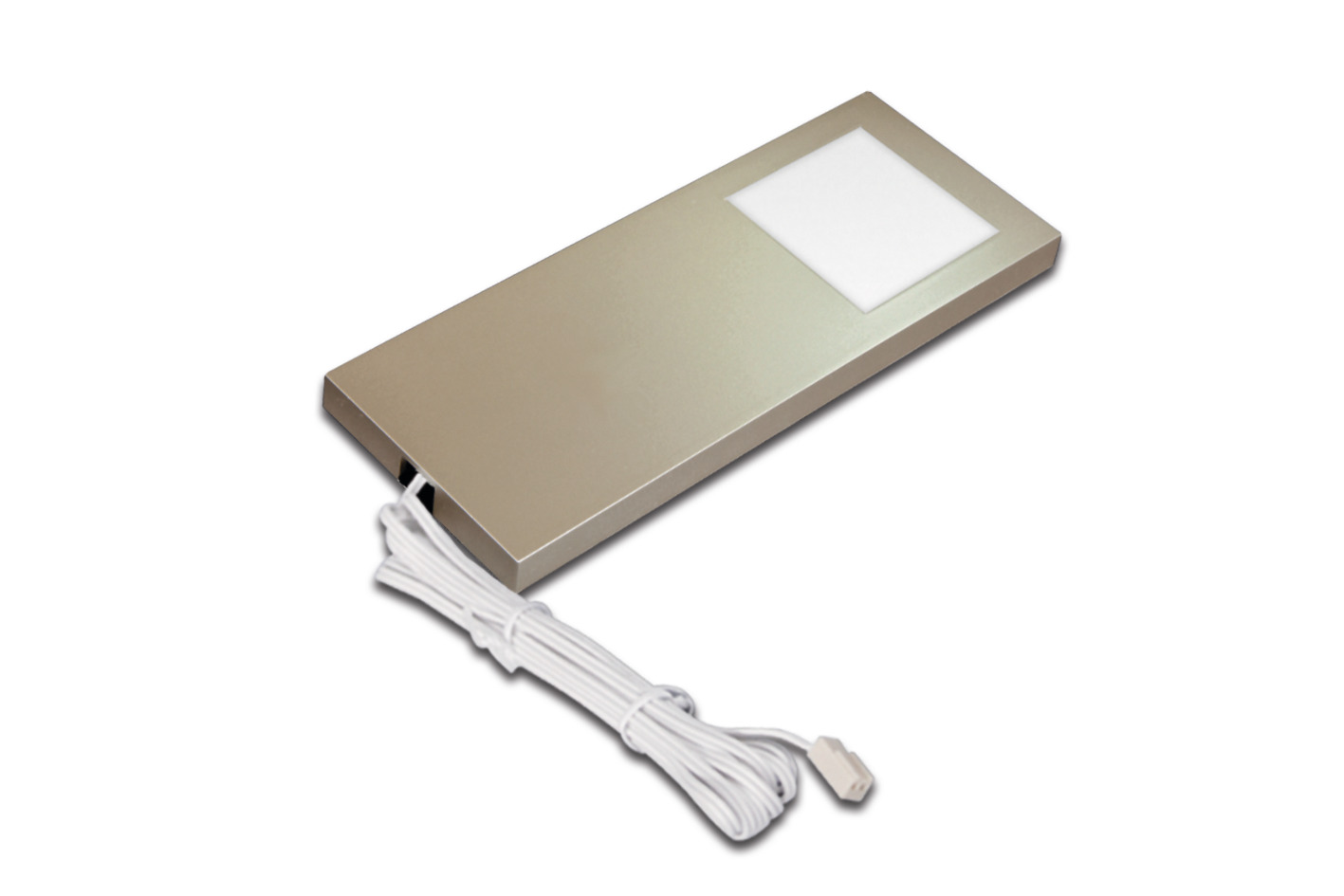 Hera LED Slim-Pad F ww edelstahloptik 61001690208