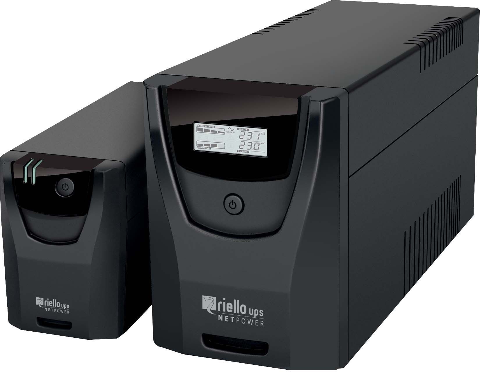 Riello UPS Line-Interakt. USV-Anlage 600VA NetPower NPW 600