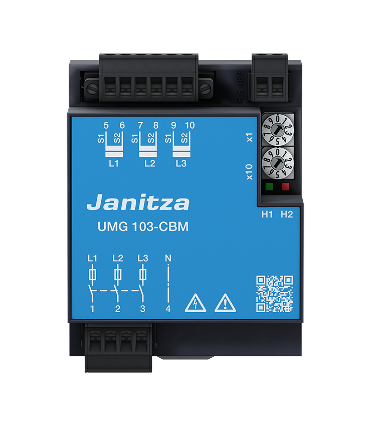 Janitza Electronic Universalmessgerät L-N:80-240VAC UMG 103-CBM