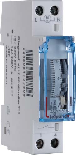 Legrand (BT) Tagesschaltuhr sync. 230V 50Hz Legrand 412780