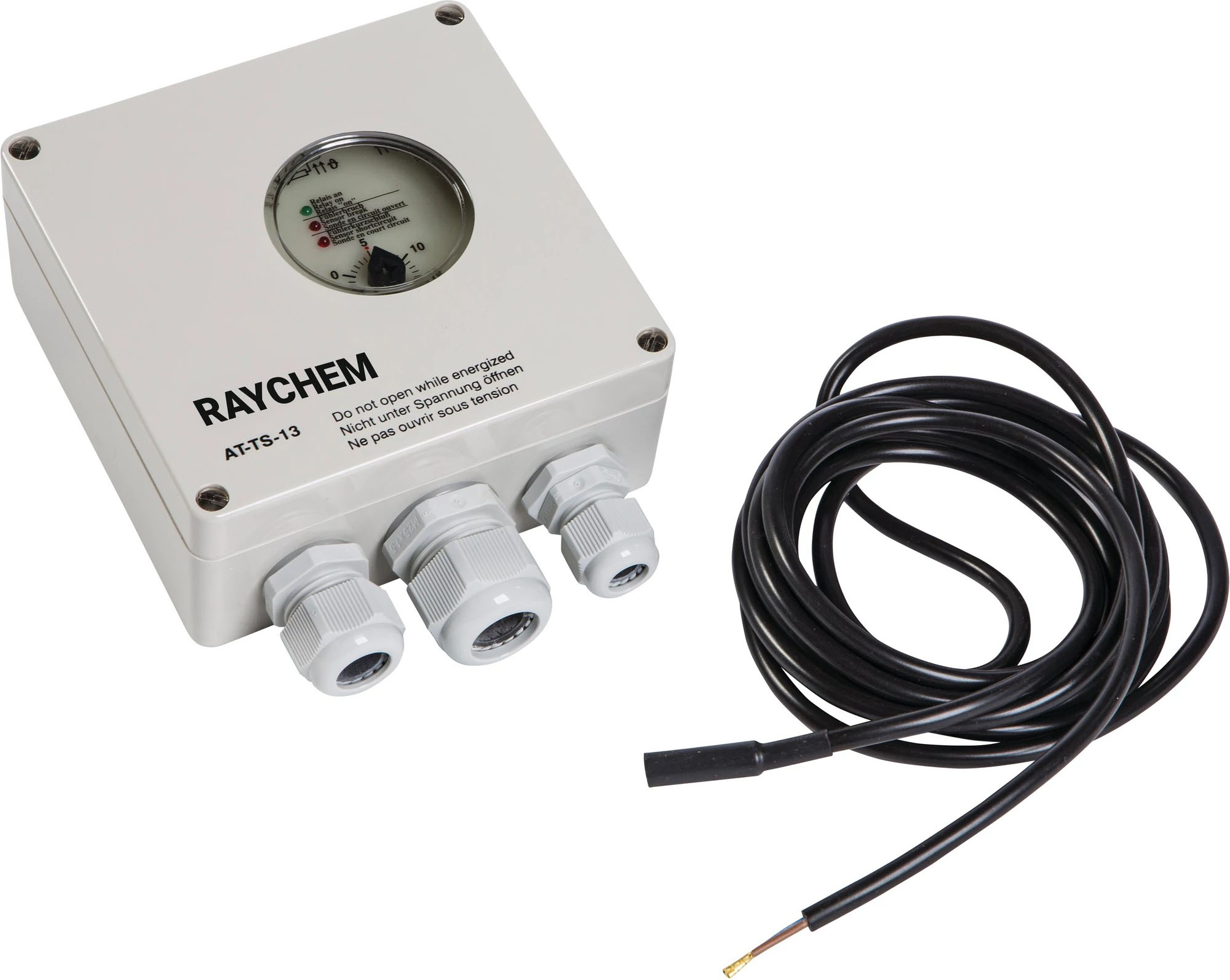 Chemelex Thermostat mit Rohranlegefühler AT-TS-13