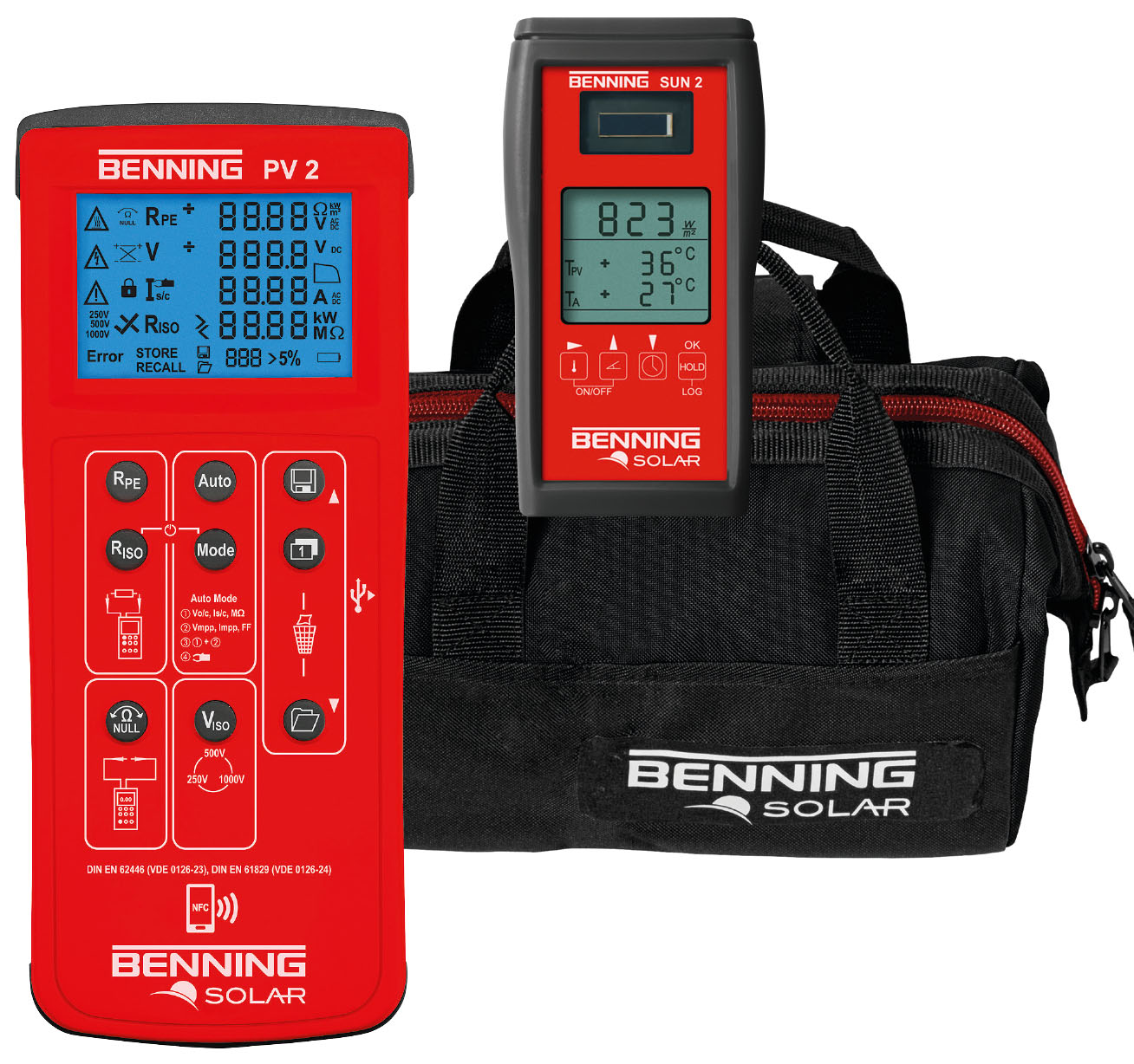 Benning Kennlinienmessg.-SET DIN EN 62446 PV 2 SET