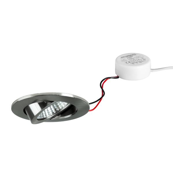 Brumberg Leuchten LED-Einbaustrahler 3000K ni./matt dimm. 40363153