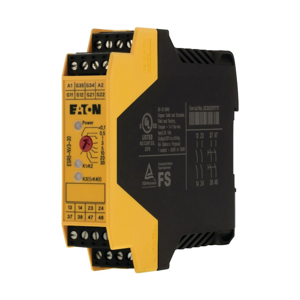 Eaton (Moeller) Sicherheitsrelais verzögert 24VDC ESR5-NV3-30
