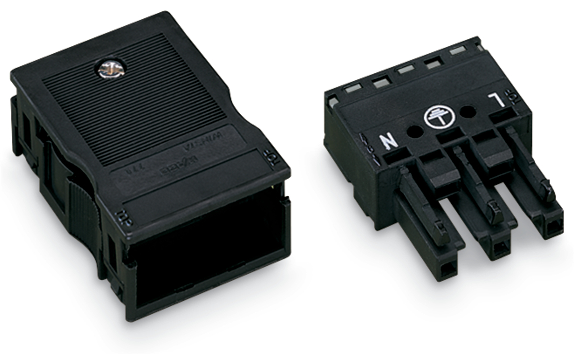 WAGO GmbH & Co. KG Buchse 2x0,5-4mmq schwarz 770-103