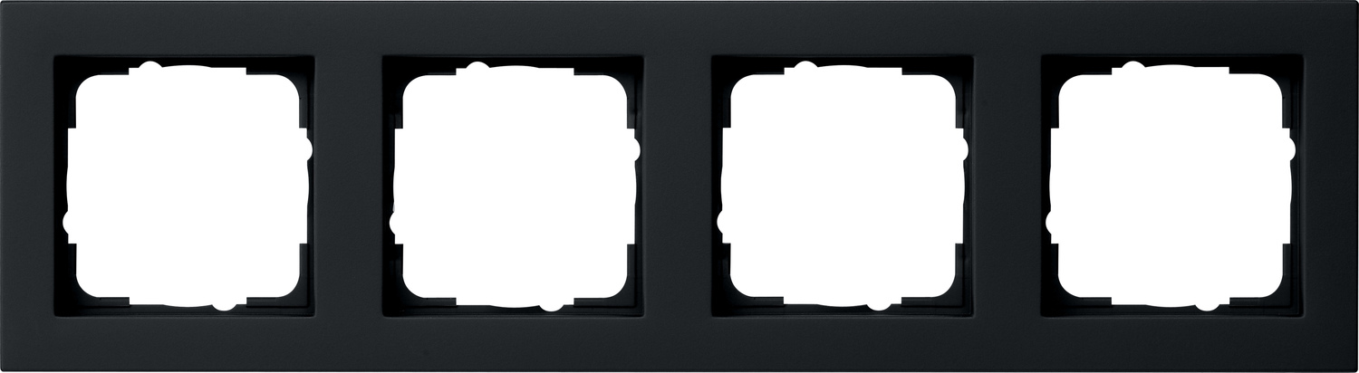 Gira Abdeckrahmen 4f. sw 021409