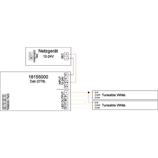 Brumberg Leuchten LED-Dimmer DALI TW  18155000