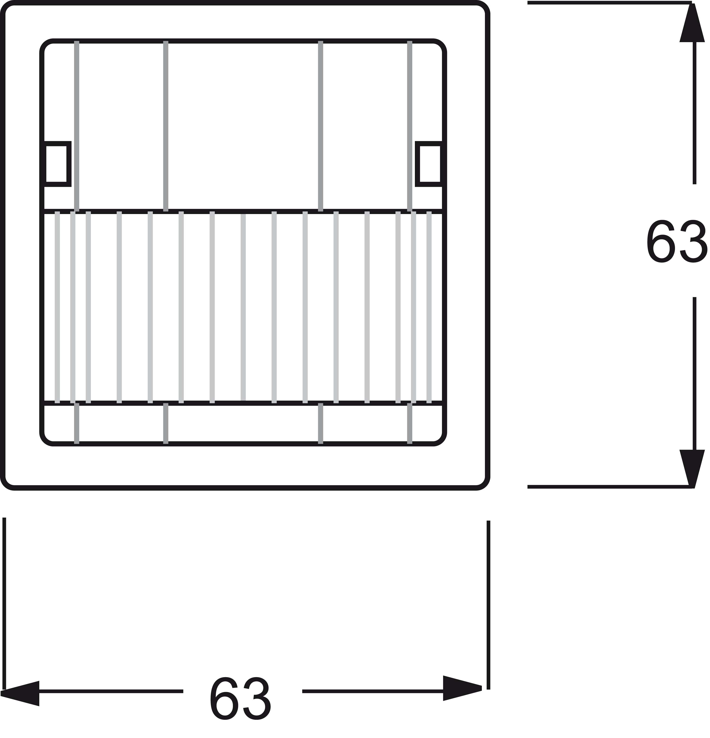 Busch-Jaeger Wächter Sensor dav/sws UP 180 Komfort 6122/02-84