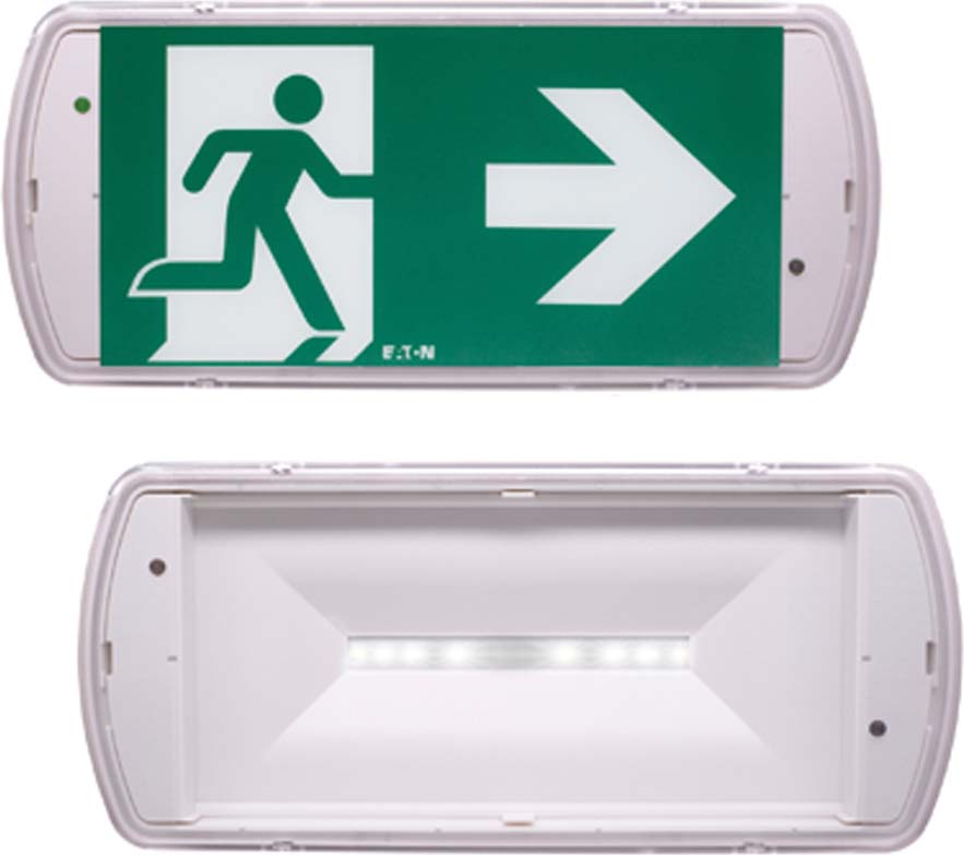 Ceag Notlichtsysteme LED-Einzelbatterieleuchte SafeLite IP42 40071349554