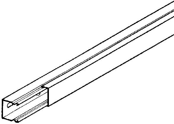 2 M Niedax LS-Minikanal Unterteil+Deckel LLK 26.030 E3