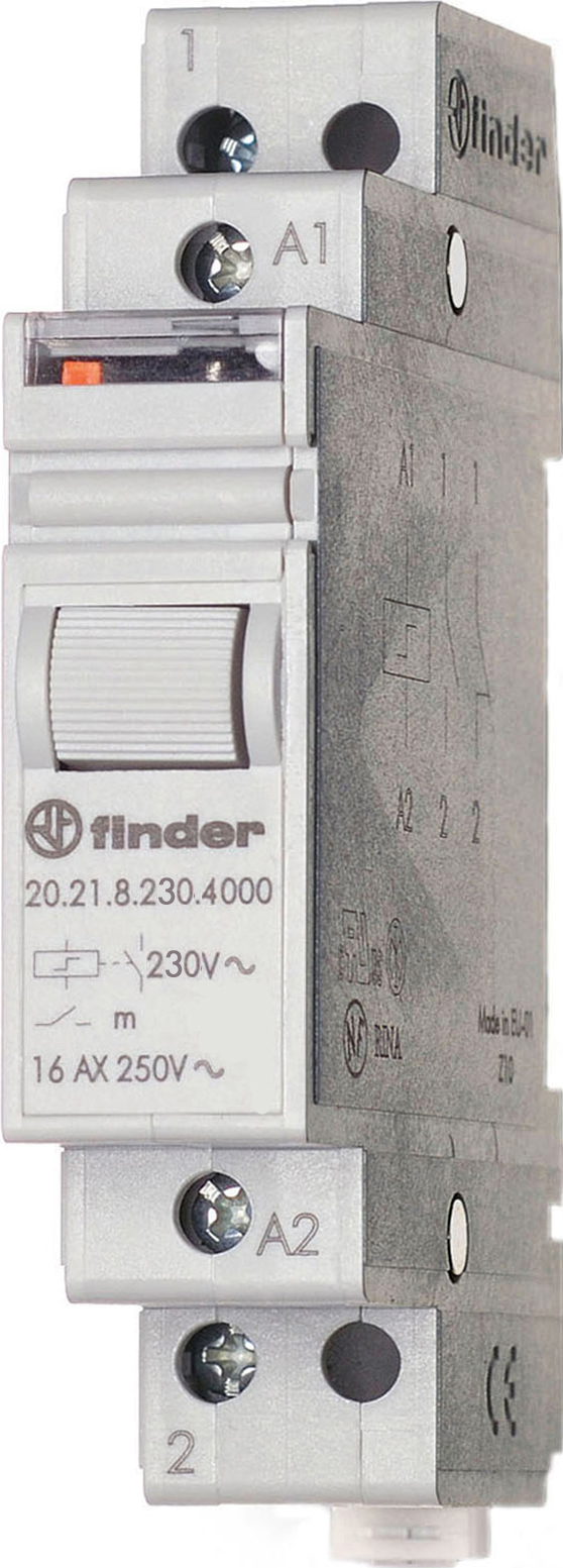 Finder Stromstoßschalter 1S 16A 230VAC 20.21.8.230.4000