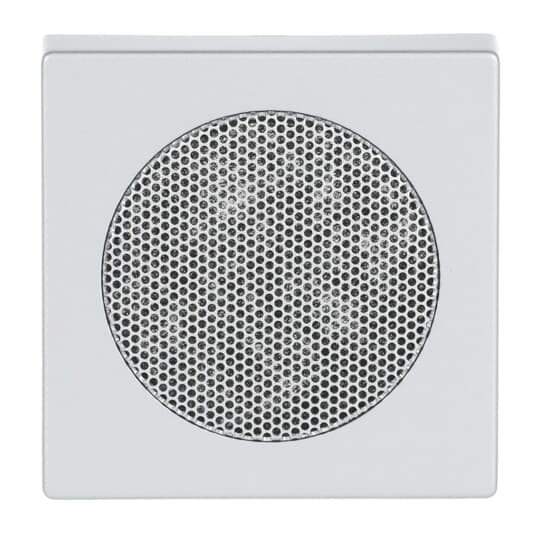 Busch-Jaeger Zentralscheibe alusilber f.EB-Lautsprecher 8253-83