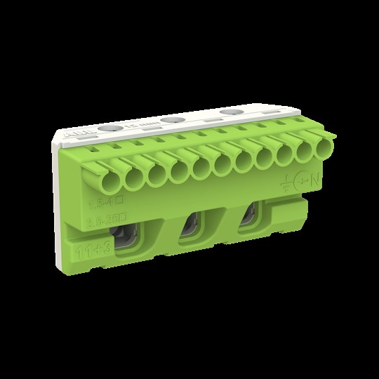 Striebel&John PE-Klemmenblock 11x4 +3x25qmm ZK113G