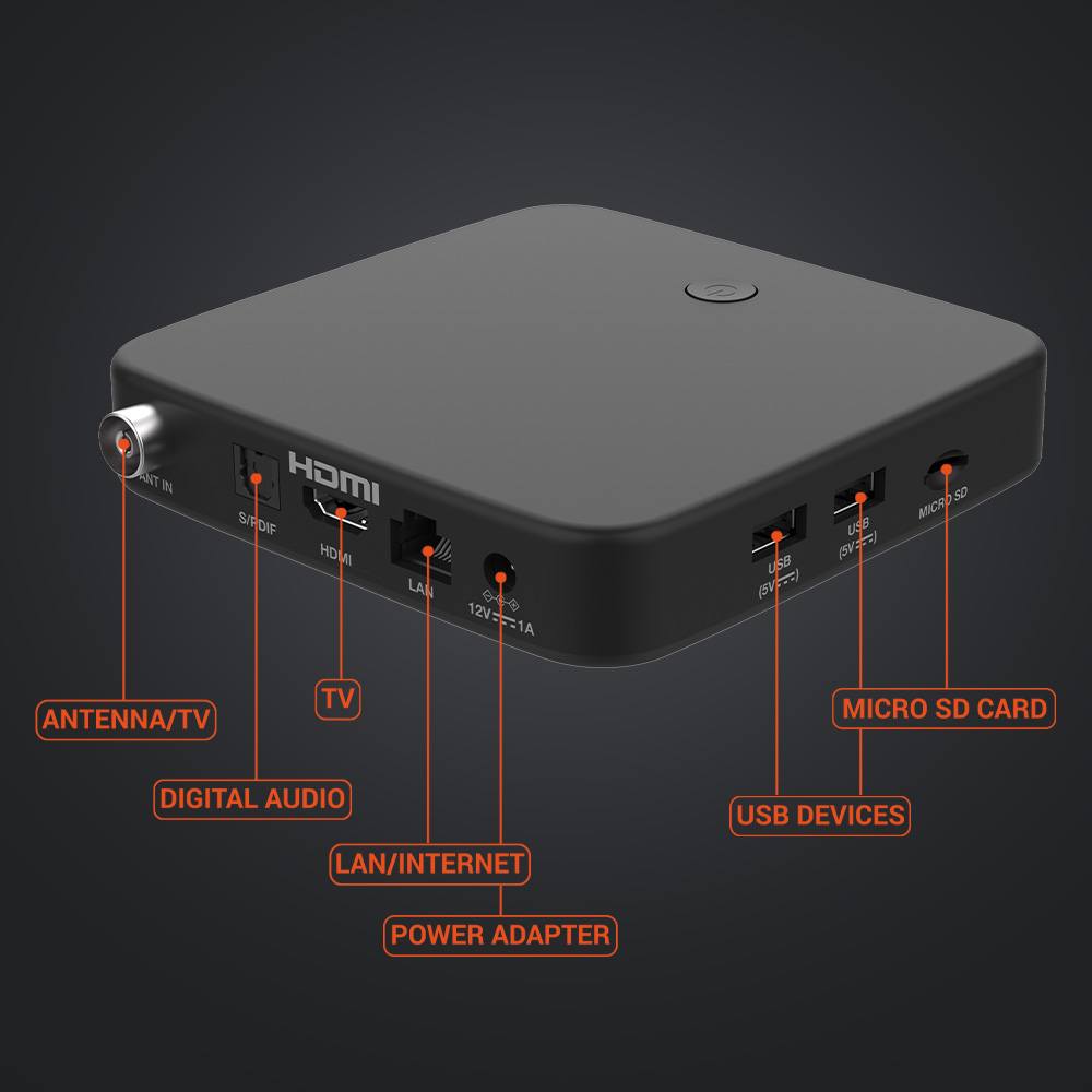 Strong 4K Streaming Box AndroidTV,DVB-T2HD SRT420