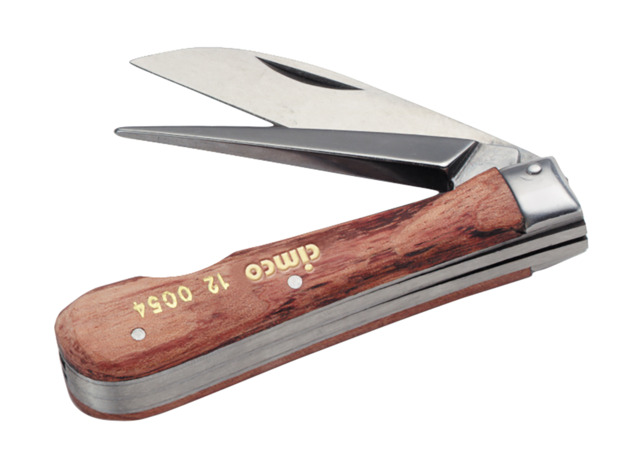 Cimco Werkzeuge Kabelmesser Holz 2-tlg. 120054