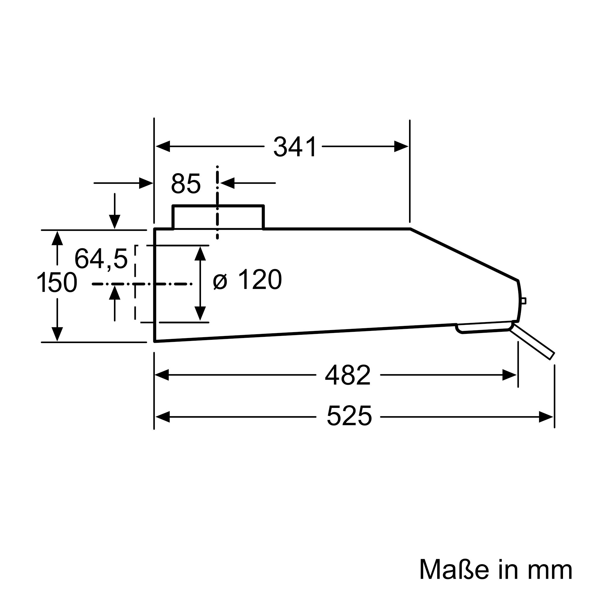 Siemens MDA UB-Haube iQ100,60cm LU63LCC20